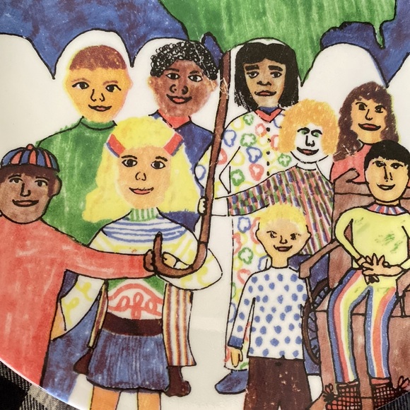 5pcs. INCLUSIVE ARTWORK♥️CORELLE by Corning. 2 plates. 2 bowls. 1 mug. ADORBZ - Picture 11 of 13